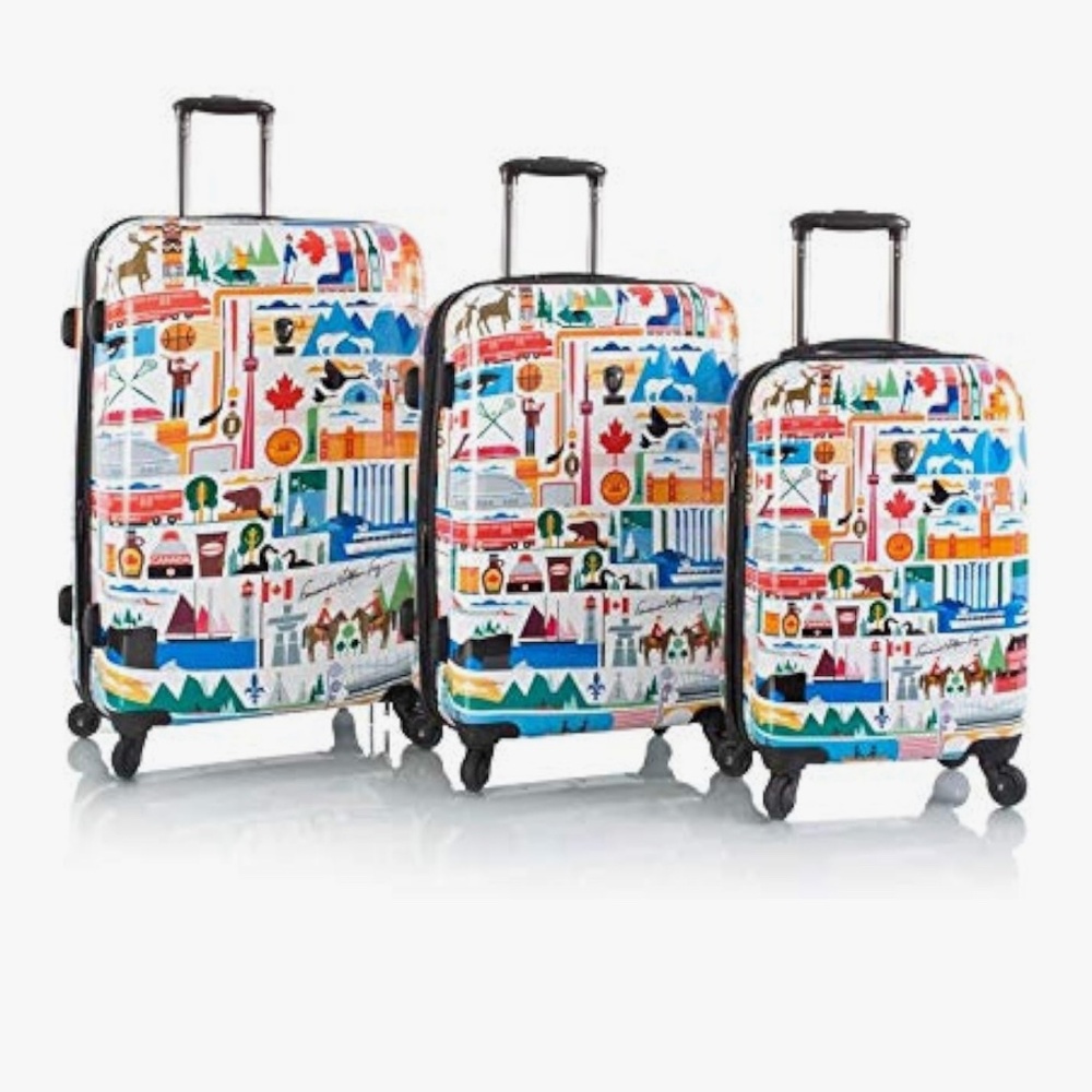 Canada Strong Fernando by Heys Canadian 3 Piece Luggage